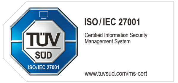 About BioID, TUEV ISO 27001 certification information security management system